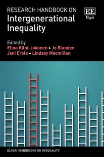 Book cover: Research Handbook on Intergenerational Inequality, edited by Elina Kilpi-Jakonen (preview)
