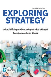 Book cover: Exploring Strategy, by Richard Whittington (preview)