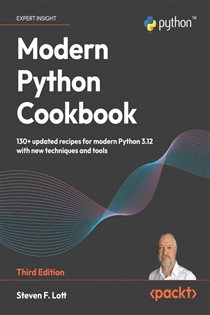 Book cover: Modern Python Cookbook, by Steven F. Lott (preview)