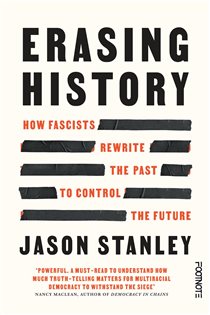 Book cover: Erasing History, by Jason Stanley (preview)