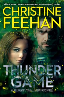 Book cover: Thunder Game (Book 20 of A GhostWalker Novel) by Christine Feehan (preview)