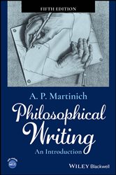 Book cover: Philosophical Writing, by A. P. Martinich (preview)