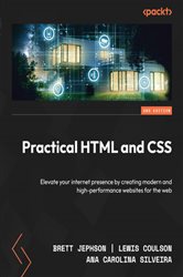 Book cover: Practical HTML and CSS, by Brett Jephson (preview)