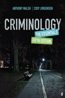 Book cover: Criminology, by Anthony Walsh (preview)