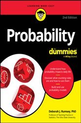 Book cover: Probability For Dummies, by Deborah J. Rumsey (preview)