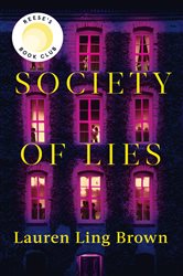 Book cover: Society of Lies, by Lauren Ling Brown (preview)