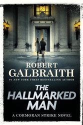 Book cover: The Hallmarked Man (Book 8 of A Cormoran Strike Novel) by Robert Galbraith (preview)