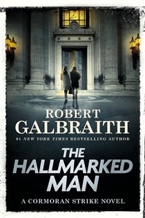 Book cover: The Hallmarked Man (Book 8 of A Cormoran Strike Novel) by Robert Galbraith (preview)