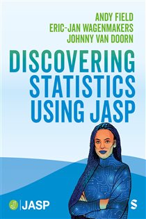 Book cover: Discovering Statistics Using JASP, by Andy Field (preview)