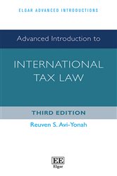 Book cover: Advanced Introduction to International Tax Law, by Reuven S Avi-Yonah (preview)