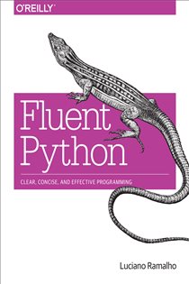 Book cover: Fluent Python, by Luciano Ramalho (preview)