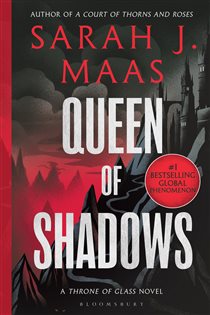 Book cover: Queen of Shadows (Book 4 of Throne of Glass) by Sarah J. Maas (preview)