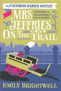 Book cover: Mrs Jeffries On The Trail, by Emily Brightwell (preview)