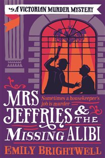 Book cover: Mrs Jeffries And The Missing Alibi, by Emily Brightwell (preview)