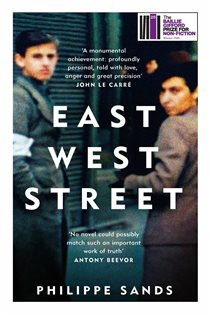 Book cover: East West Street, by Philippe Sands (preview)