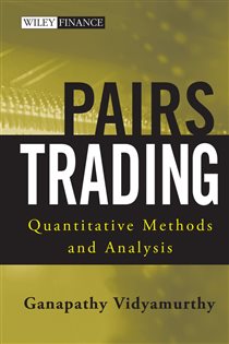 Book cover: Pairs Trading, by Ganapathy Vidyamurthy (preview)
