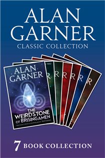 Book cover: Alan Garner Classic Collection (7 Books) - Weirdstone of Brisingamen, The Moon of Gomrath, The Owl Service, Elidor, Red Shift, Lad of the Gad, A Bag of Moonshine), by Alan Garner (preview)