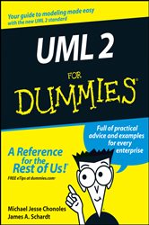 Book cover: UML 2 For Dummies, by Michael Jesse Chonoles (preview)