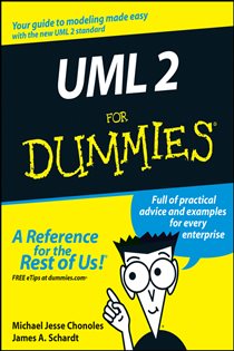 Book cover: UML 2 For Dummies, by Michael Jesse Chonoles (preview)