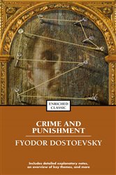 Book cover: Crime and Punishment, by Fyodor Dostoyevsky (preview)
