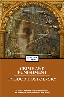 Book cover: Crime and Punishment, by Fyodor Dostoyevsky (preview)