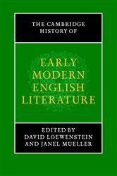 Book cover: The Cambridge History of Early Modern English Literature, edited by David Loewenstein (preview)