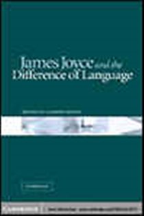 Book cover: James Joyce and the Difference of Language, edited by Laurent Milesi (preview)