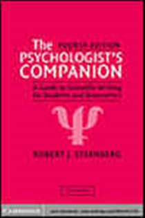 Book cover: The Psychologist's Companion, by Robert J. Sternberg (preview)