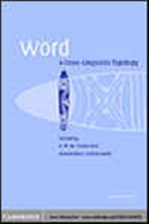 Book cover: Word, edited by R. M. W. Dixon (preview)