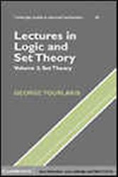 Book cover: Lectures in Logic and Set Theory: Volume 2, Set Theory (Book Series Number 83 of Cambridge Studies in Advanced Mathematics) by George Tourlakis (preview)