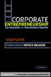 Book cover: Corporate Entrepreneurship, by Vijay Sathe (preview)