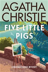 Book cover: Five Little Pigs (Book 23 of Hercule Poirot Mysteries) by Agatha Christie (preview)