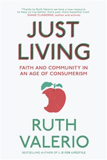 Book cover: Just Living, by Ruth Valerio (preview)