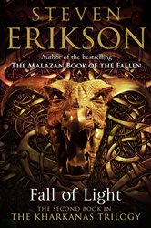 Book cover: Fall of Light, by Steven Erikson (preview)