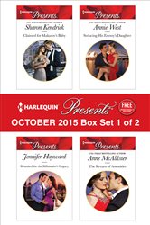 Book cover: Harlequin Presents October 2015 - Box Set 1 of 2, by Sharon Kendrick (preview)