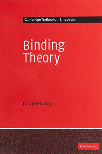 Binding Theory By Daniel Büring (ebook)