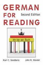 Book cover: German for Reading, by John R. Wendel (preview)