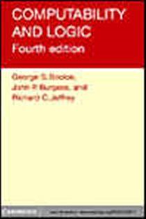 Book cover: Computability and Logic, by George S. Boolos (preview)