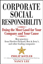 Book cover: Corporate Social Responsibility, by Philip Kotler (preview)