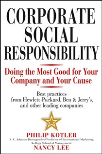 Book cover: Corporate Social Responsibility, by Philip Kotler (preview)