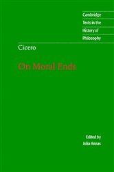 Book cover: Cicero: On Moral Ends, by Marcus Tullius Cicero (preview)