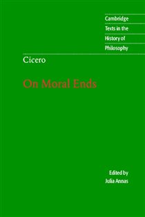 Book cover: Cicero: On Moral Ends, by Marcus Tullius Cicero (preview)