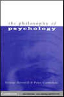 Book cover: The Philosophy of Psychology, by George Botterill (preview)