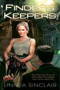 Book cover: Finders Keepers, by Linnea Sinclair (preview)