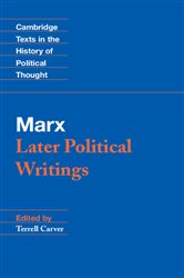 Book cover: Marx: Later Political Writings, by Karl Marx (preview)