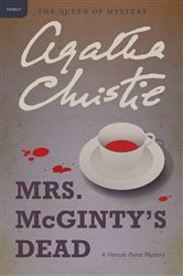 Book cover: Mrs. McGinty's Dead (Book 28 of Hercule Poirot Mysteries) by Agatha Christie (preview)