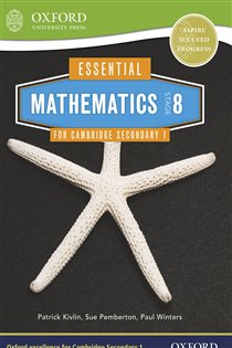 Book cover: Essential Mathematics for Cambridge Secondary 1: Stage 8, by Sue Pemberton (preview)