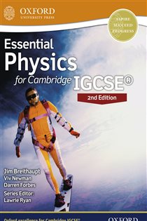 Book cover: Essential Physics for Cambridge IGCSE®, by Jim Breithaupt (preview)