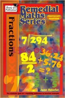 Book cover: Remedial Fractions, by Jane Bourke (preview)