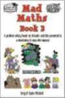 Book cover: Mad Math for Middle School Students Book 3, by Greg Mitchell (preview)
